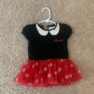 Disney Minnie Mouse Black and Red Dress